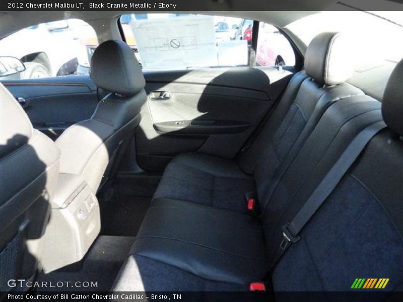 Black Granite Metallic / Ebony 2012 Chevrolet Malibu LT