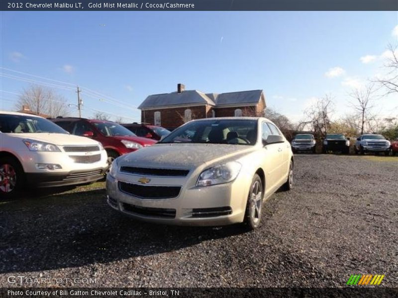 Gold Mist Metallic / Cocoa/Cashmere 2012 Chevrolet Malibu LT