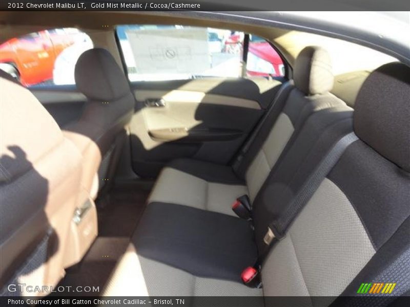 Gold Mist Metallic / Cocoa/Cashmere 2012 Chevrolet Malibu LT