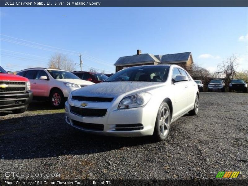 Silver Ice Metallic / Ebony 2012 Chevrolet Malibu LT