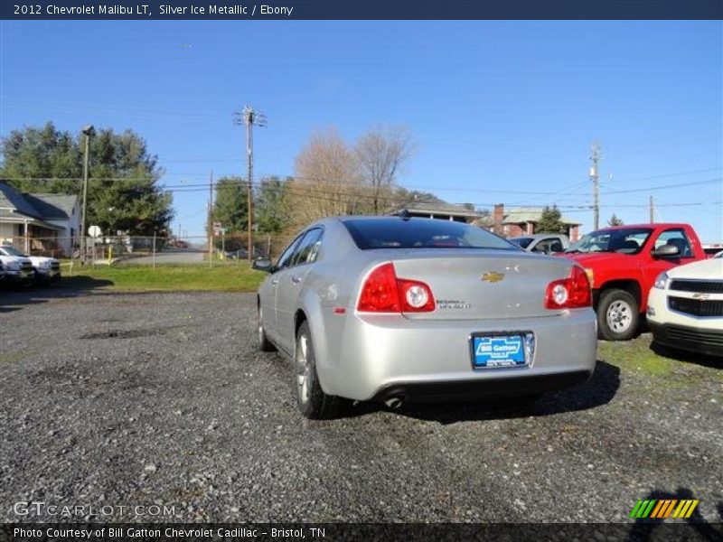 Silver Ice Metallic / Ebony 2012 Chevrolet Malibu LT