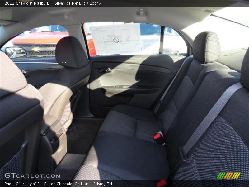 Silver Ice Metallic / Ebony 2012 Chevrolet Malibu LT