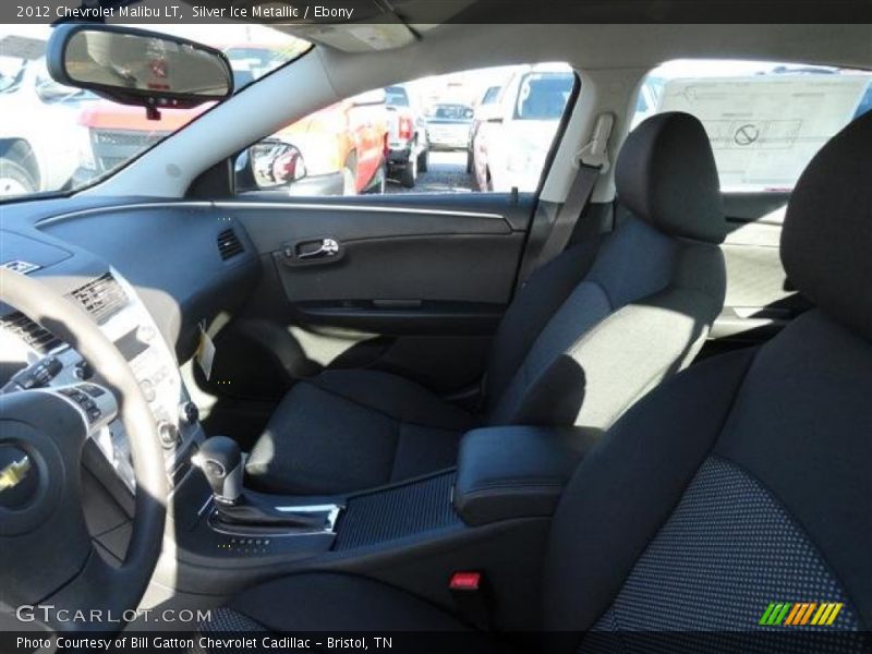 Silver Ice Metallic / Ebony 2012 Chevrolet Malibu LT