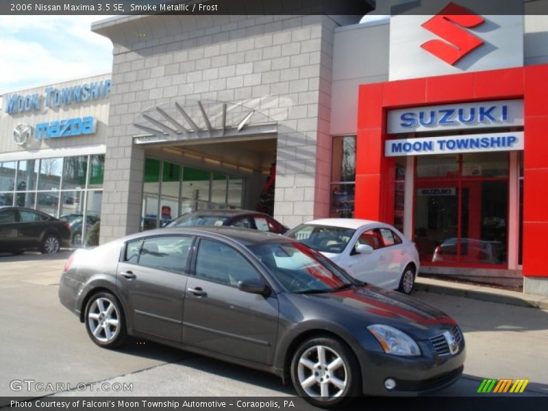 Smoke Metallic / Frost 2006 Nissan Maxima 3.5 SE