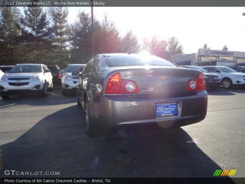 Mocha Steel Metallic / Ebony 2012 Chevrolet Malibu LT
