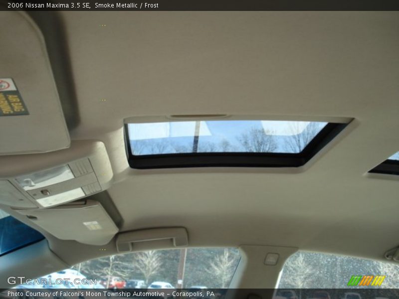 Smoke Metallic / Frost 2006 Nissan Maxima 3.5 SE