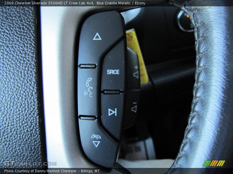 Blue Granite Metallic / Ebony 2009 Chevrolet Silverado 3500HD LT Crew Cab 4x4