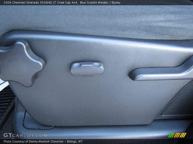 Blue Granite Metallic / Ebony 2009 Chevrolet Silverado 3500HD LT Crew Cab 4x4