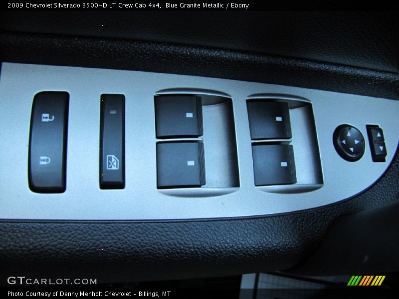 Blue Granite Metallic / Ebony 2009 Chevrolet Silverado 3500HD LT Crew Cab 4x4