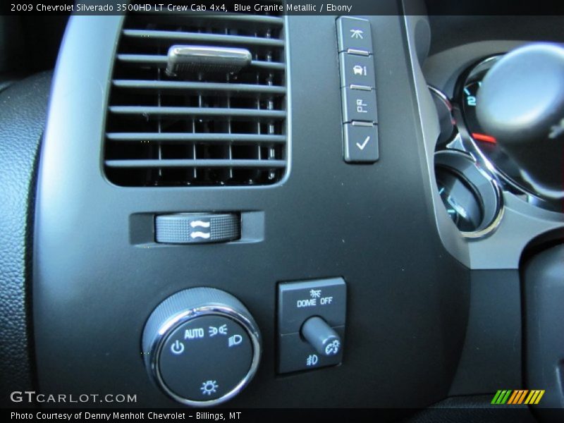 Blue Granite Metallic / Ebony 2009 Chevrolet Silverado 3500HD LT Crew Cab 4x4
