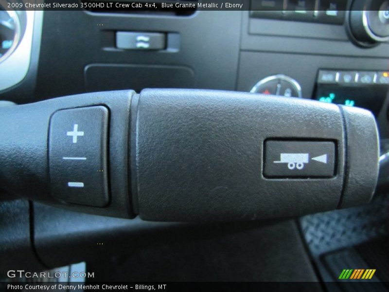 Blue Granite Metallic / Ebony 2009 Chevrolet Silverado 3500HD LT Crew Cab 4x4
