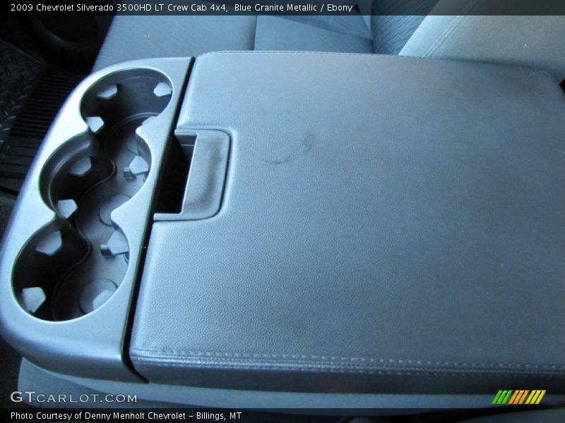 Blue Granite Metallic / Ebony 2009 Chevrolet Silverado 3500HD LT Crew Cab 4x4