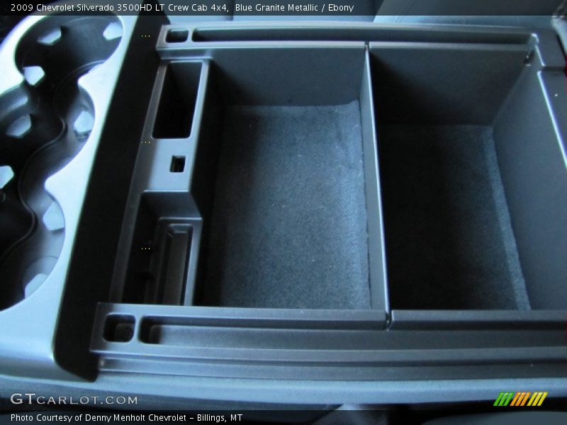 Blue Granite Metallic / Ebony 2009 Chevrolet Silverado 3500HD LT Crew Cab 4x4