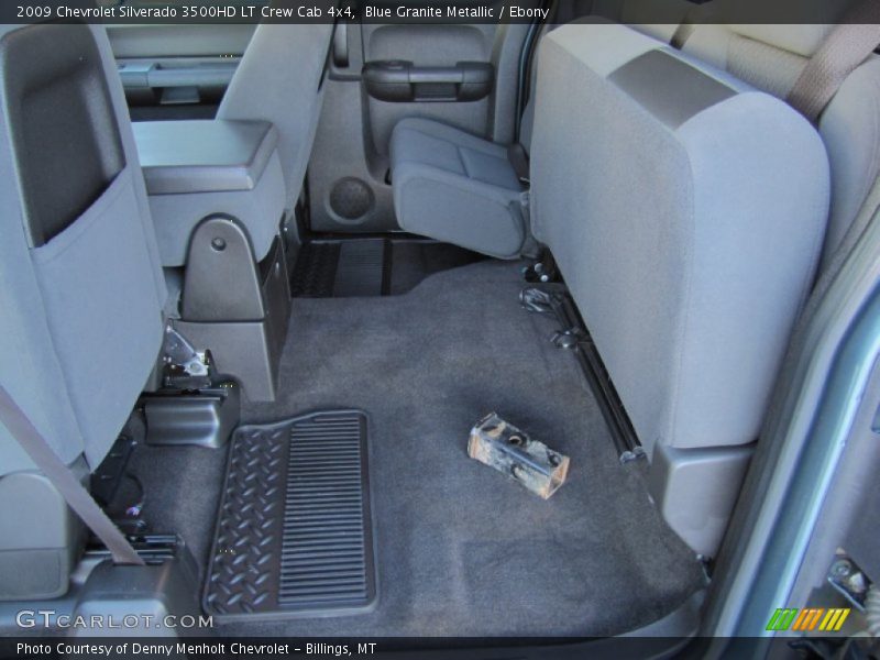 Blue Granite Metallic / Ebony 2009 Chevrolet Silverado 3500HD LT Crew Cab 4x4