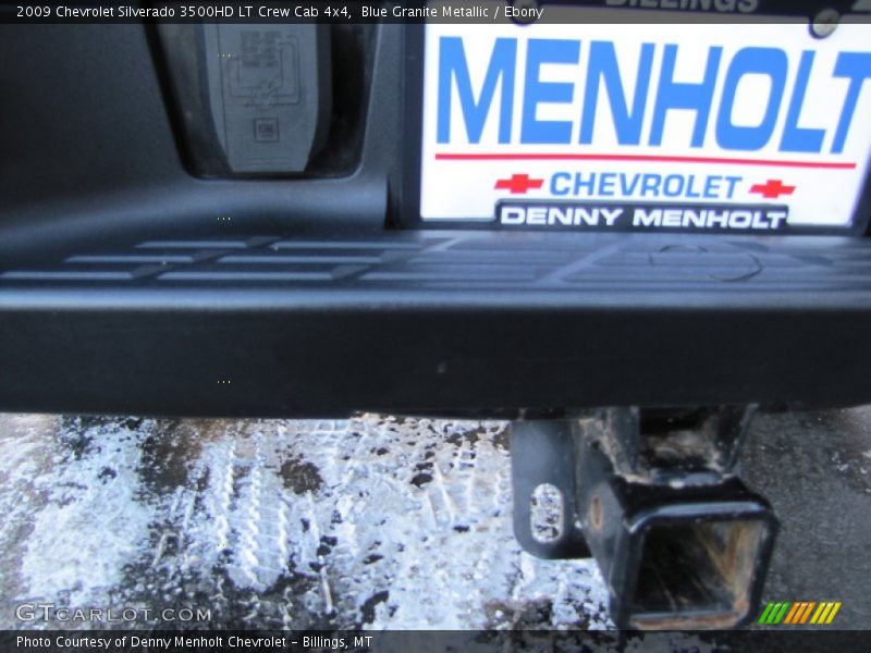 Blue Granite Metallic / Ebony 2009 Chevrolet Silverado 3500HD LT Crew Cab 4x4
