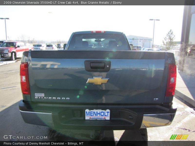 Blue Granite Metallic / Ebony 2009 Chevrolet Silverado 3500HD LT Crew Cab 4x4