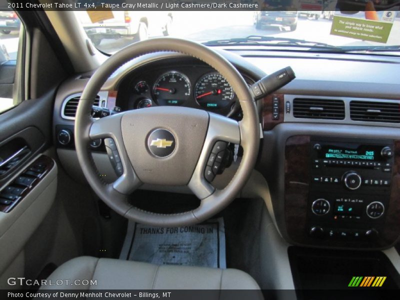 Taupe Gray Metallic / Light Cashmere/Dark Cashmere 2011 Chevrolet Tahoe LT 4x4