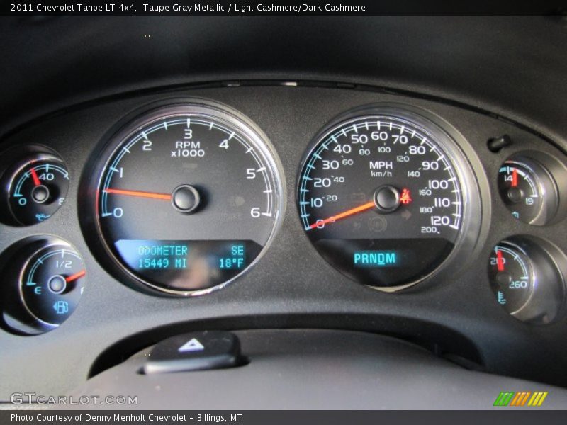 Taupe Gray Metallic / Light Cashmere/Dark Cashmere 2011 Chevrolet Tahoe LT 4x4