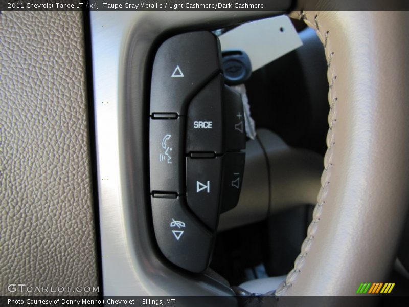 Taupe Gray Metallic / Light Cashmere/Dark Cashmere 2011 Chevrolet Tahoe LT 4x4
