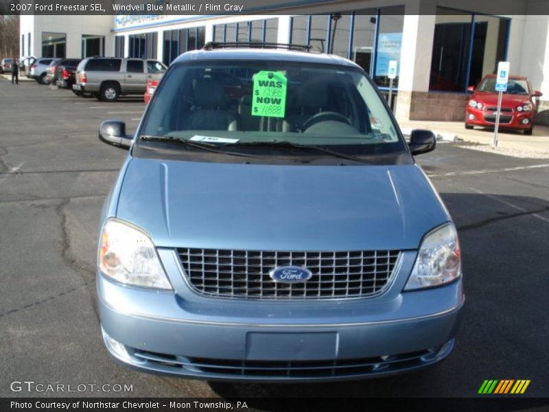 Windveil Blue Metallic / Flint Gray 2007 Ford Freestar SEL