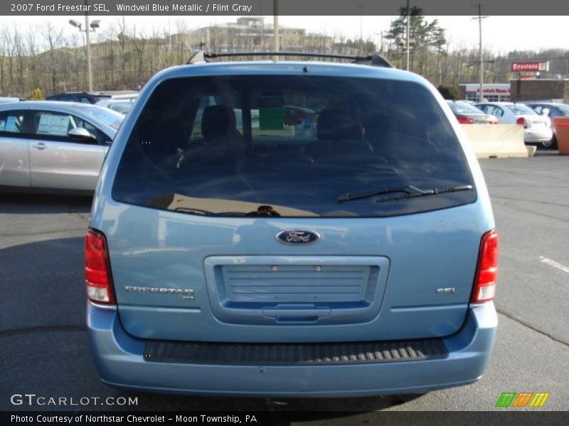 Windveil Blue Metallic / Flint Gray 2007 Ford Freestar SEL