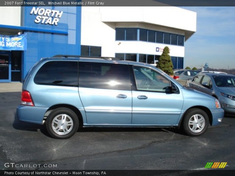 Windveil Blue Metallic / Flint Gray 2007 Ford Freestar SEL