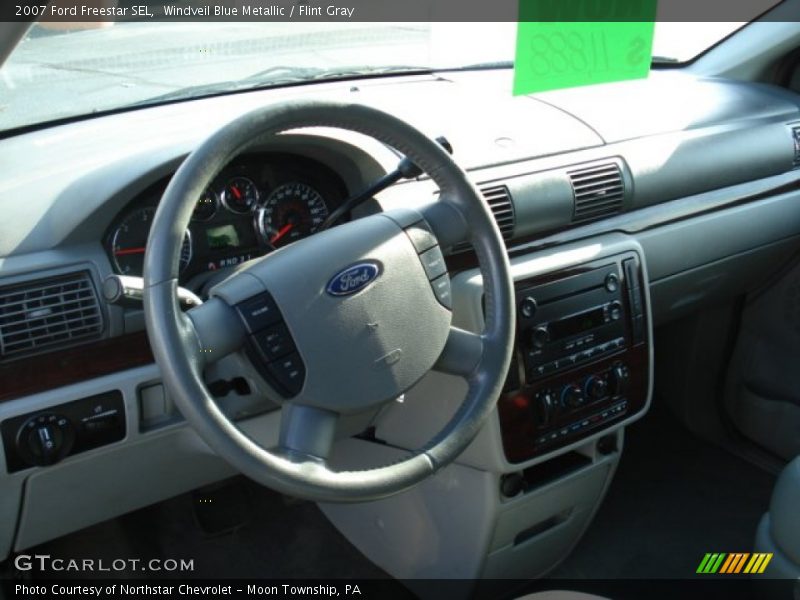 Windveil Blue Metallic / Flint Gray 2007 Ford Freestar SEL