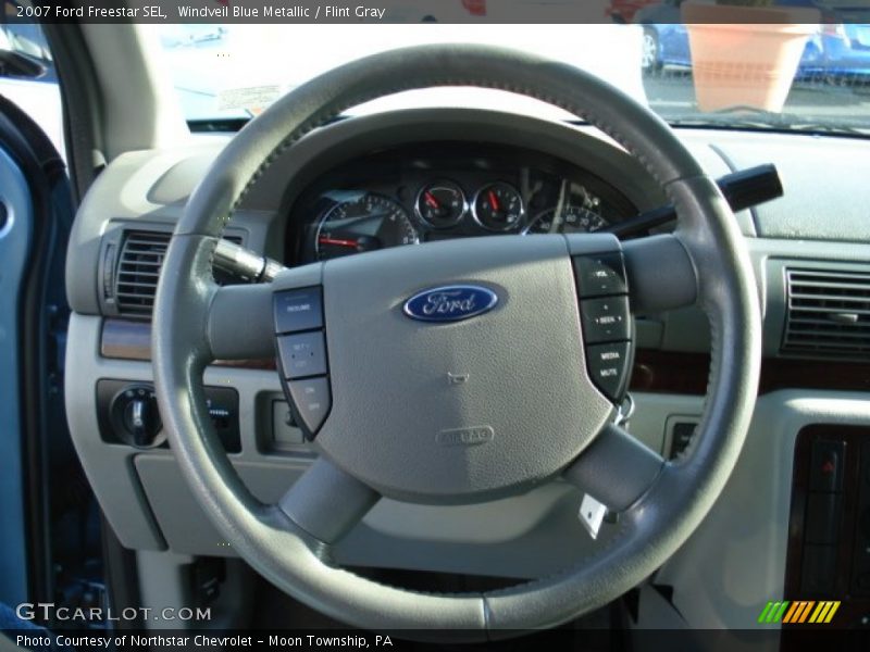 Windveil Blue Metallic / Flint Gray 2007 Ford Freestar SEL