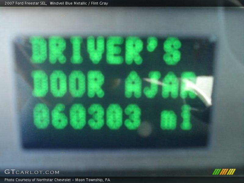 Windveil Blue Metallic / Flint Gray 2007 Ford Freestar SEL