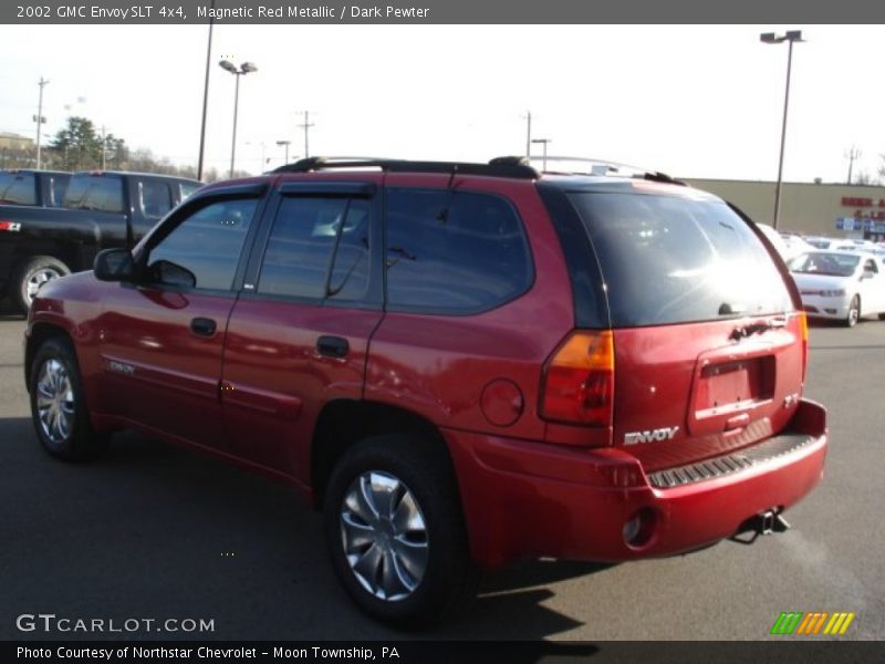 Magnetic Red Metallic / Dark Pewter 2002 GMC Envoy SLT 4x4