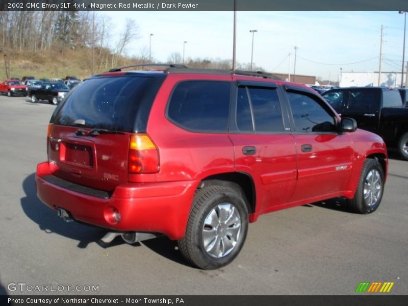 Magnetic Red Metallic / Dark Pewter 2002 GMC Envoy SLT 4x4