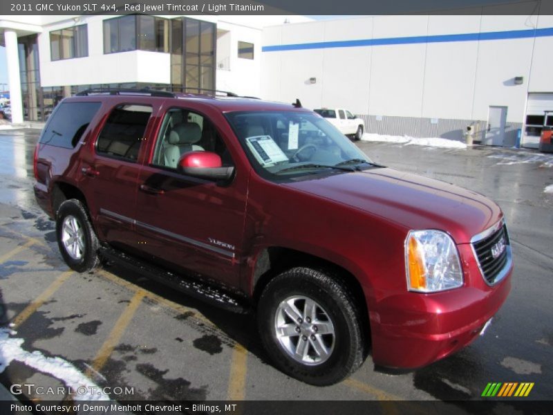 Red Jewel Tintcoat / Light Titanium 2011 GMC Yukon SLT 4x4