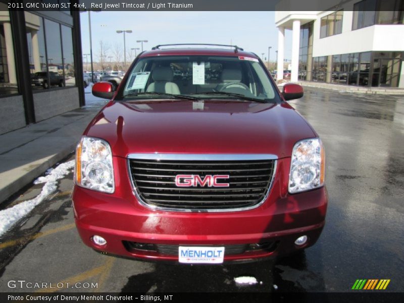 Red Jewel Tintcoat / Light Titanium 2011 GMC Yukon SLT 4x4