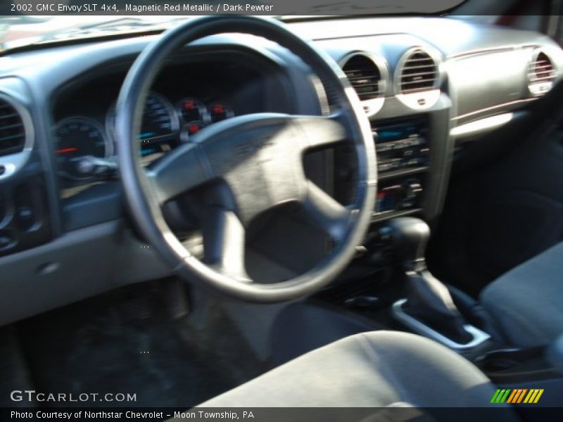 Magnetic Red Metallic / Dark Pewter 2002 GMC Envoy SLT 4x4