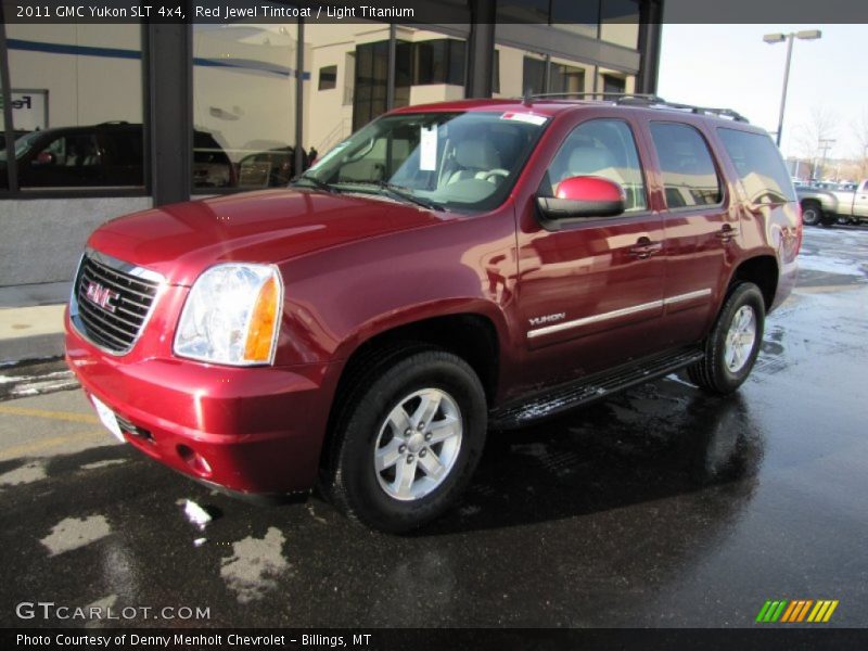 Red Jewel Tintcoat / Light Titanium 2011 GMC Yukon SLT 4x4