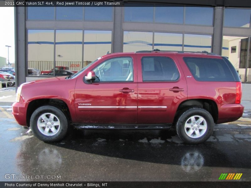 Red Jewel Tintcoat / Light Titanium 2011 GMC Yukon SLT 4x4