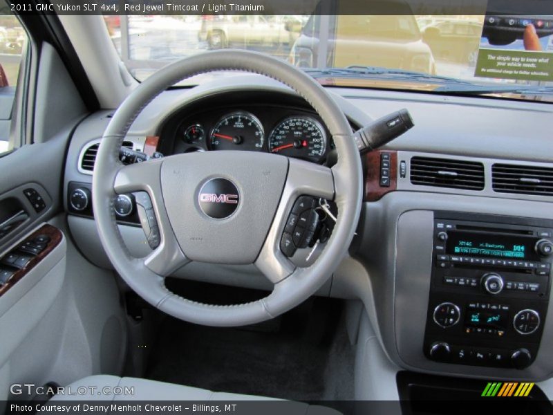 Red Jewel Tintcoat / Light Titanium 2011 GMC Yukon SLT 4x4