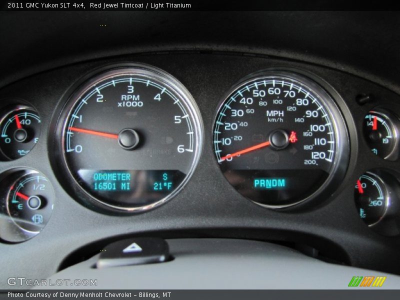 Red Jewel Tintcoat / Light Titanium 2011 GMC Yukon SLT 4x4