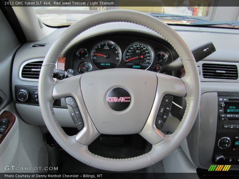 Red Jewel Tintcoat / Light Titanium 2011 GMC Yukon SLT 4x4