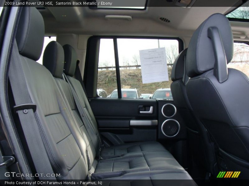  2009 LR3 HSE Ebony Interior