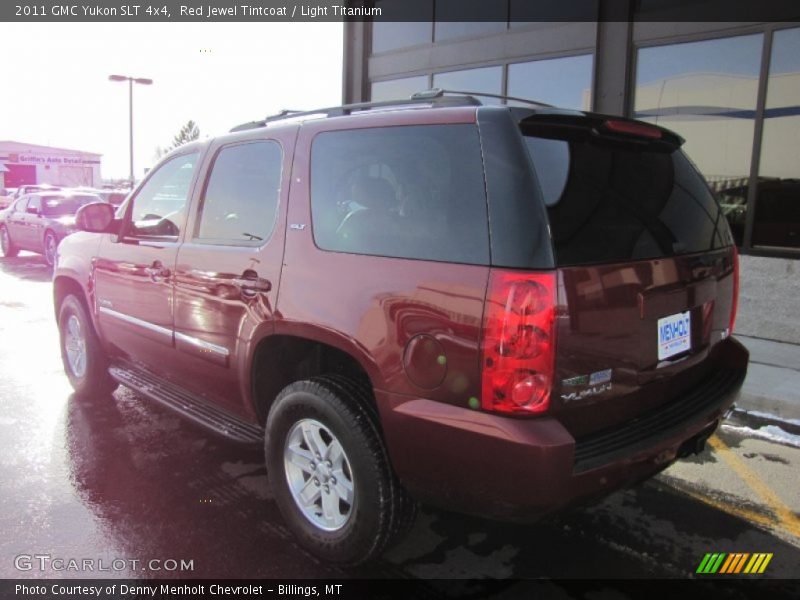 Red Jewel Tintcoat / Light Titanium 2011 GMC Yukon SLT 4x4