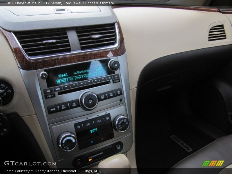 Red Jewel / Cocoa/Cashmere 2009 Chevrolet Malibu LTZ Sedan