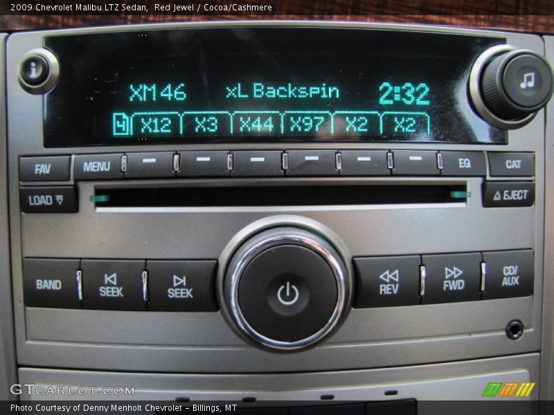 Red Jewel / Cocoa/Cashmere 2009 Chevrolet Malibu LTZ Sedan