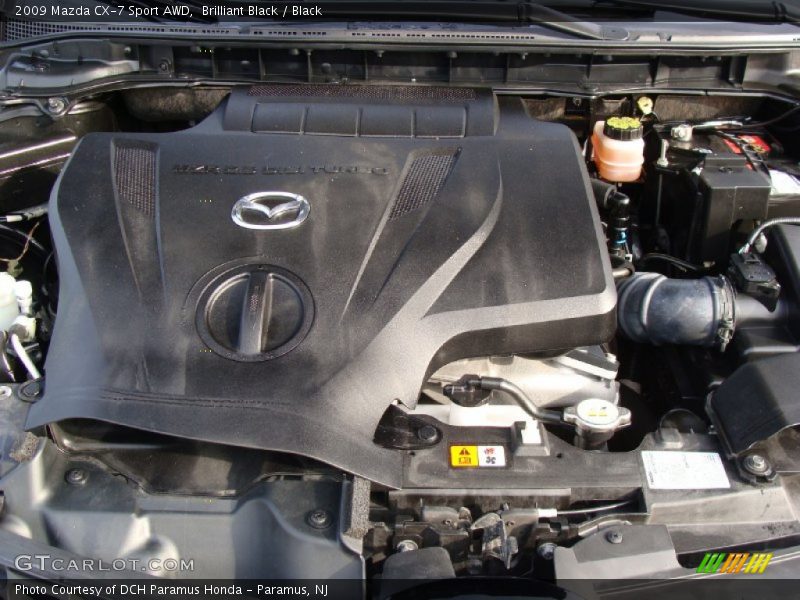 Brilliant Black / Black 2009 Mazda CX-7 Sport AWD