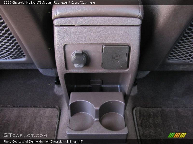 Red Jewel / Cocoa/Cashmere 2009 Chevrolet Malibu LTZ Sedan