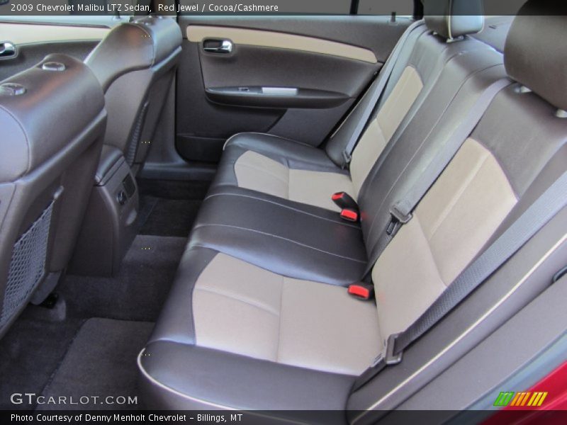 Red Jewel / Cocoa/Cashmere 2009 Chevrolet Malibu LTZ Sedan