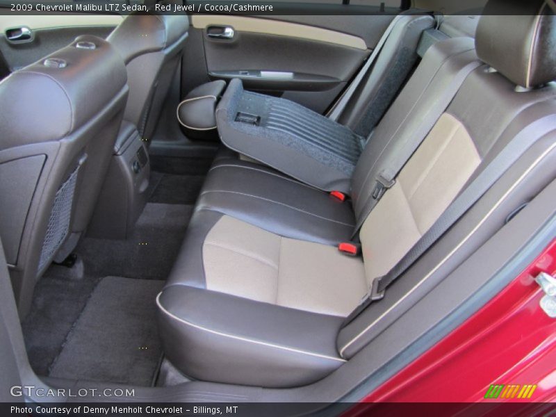 Red Jewel / Cocoa/Cashmere 2009 Chevrolet Malibu LTZ Sedan
