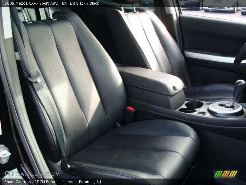 Brilliant Black / Black 2009 Mazda CX-7 Sport AWD