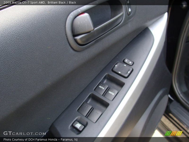 Brilliant Black / Black 2009 Mazda CX-7 Sport AWD