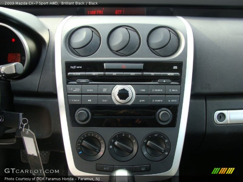 Brilliant Black / Black 2009 Mazda CX-7 Sport AWD